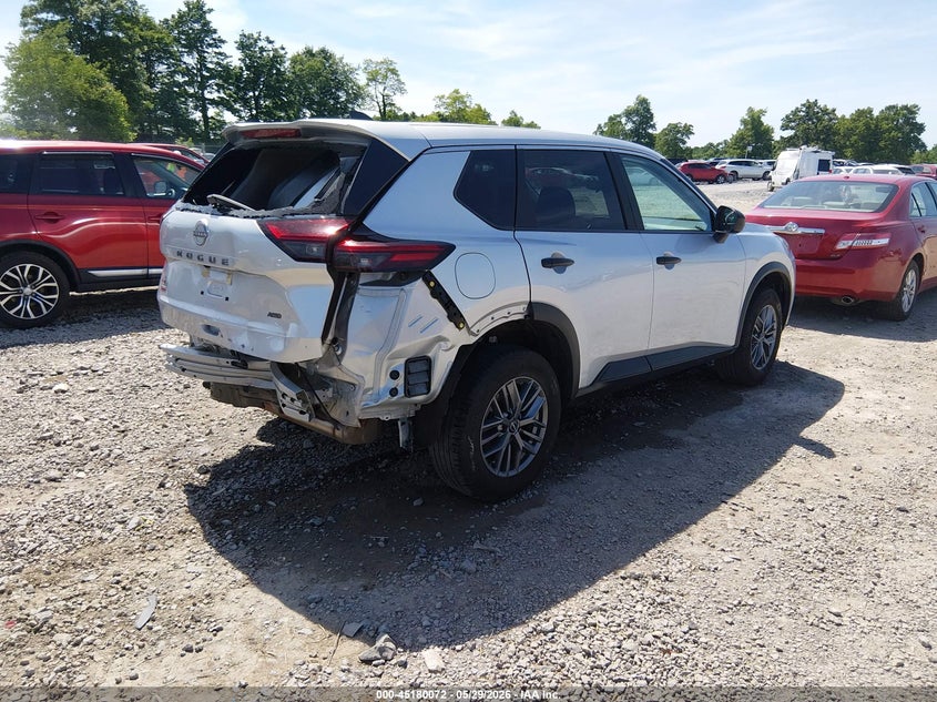 2025 Nissan Rogue VIN 5N1BT3AB9SC774309 IAAI salvage auction — REAR END, Salvage Title, sold $8,375 on 2026-07-29 (photo 4)