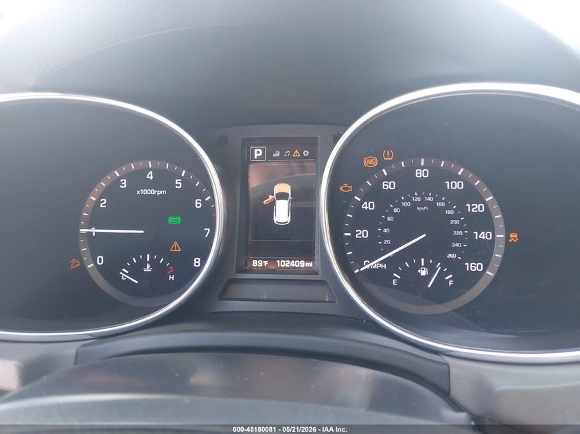 2018 Hyundai Santa fe VIN 5XYZU3LB3JG500501 IAAI salvage auction — FRONT END, Rebuildable (Florida), sold $2,050 on 2026-07-28 (photo 7)