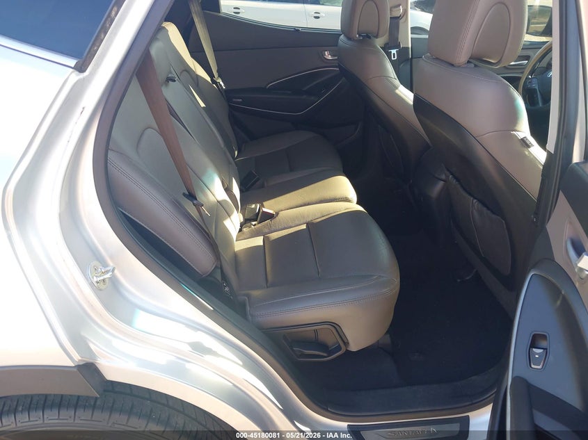 2018 Hyundai Santa fe VIN 5XYZU3LB3JG500501 IAAI salvage auction — FRONT END, Rebuildable (Florida), sold $2,050 on 2026-07-28 (photo 8)