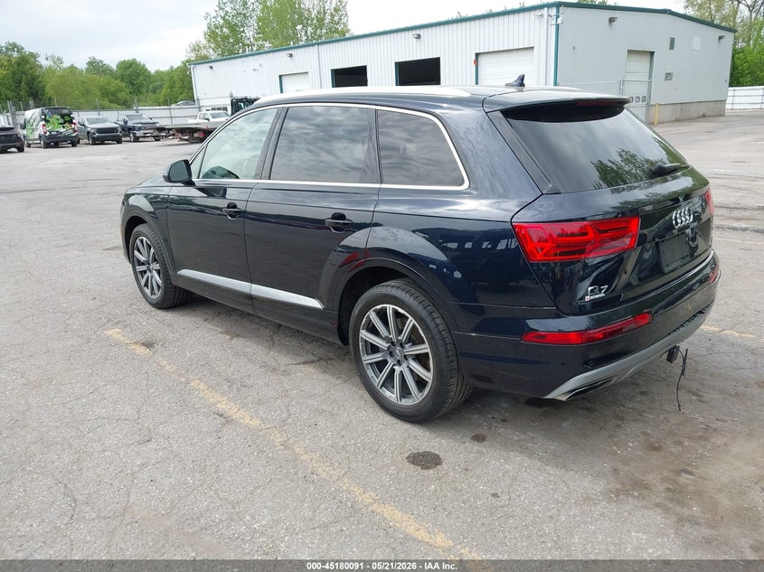 2018 Audi Q7 VIN WA1VAAF77JD018383 IAAI salvage auction — REAR END, Clear (Michigan), sold $6,750 on 2026-07-20 (photo 3)
