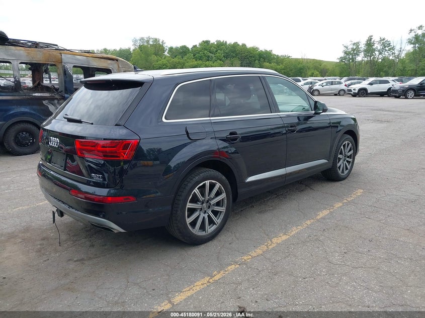 2018 Audi Q7 VIN WA1VAAF77JD018383 IAAI salvage auction — REAR END, Clear (Michigan), sold $6,750 on 2026-07-20 (photo 4)