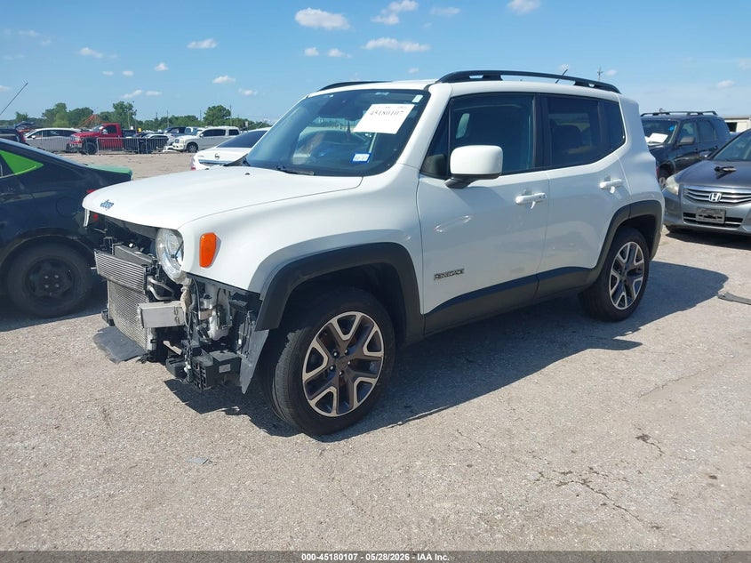 2017 Jeep Renegade VIN ZACCJBBB7HPG34240 IAAI salvage auction — FRONT END, Salvage Title, sold $1,950 on 2026-08-12 (photo 2)