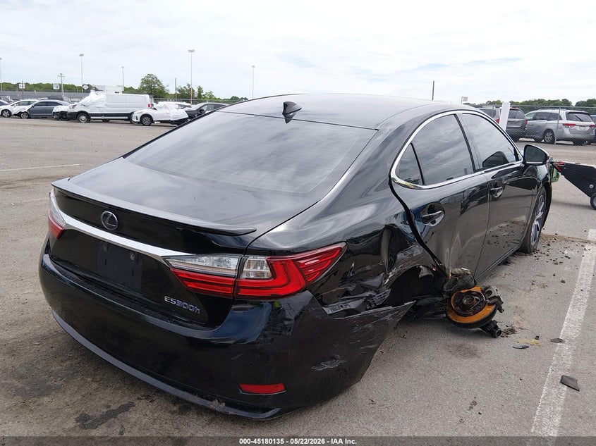 2016 Lexus ES VIN JTHBW1GG9G2105567 IAAI salvage auction — REAR END, Salvage (New Jersey), sold $6,100 on 2026-09-07 (photo 4)