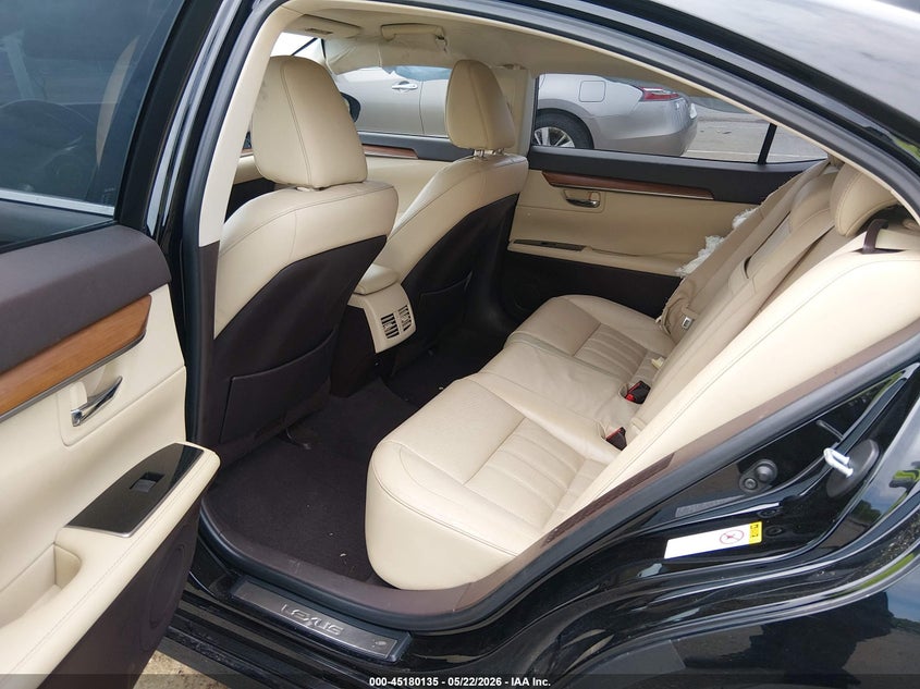2016 Lexus ES VIN JTHBW1GG9G2105567 IAAI salvage auction — REAR END, Salvage (New Jersey), sold $6,100 on 2026-09-07 (photo 8)