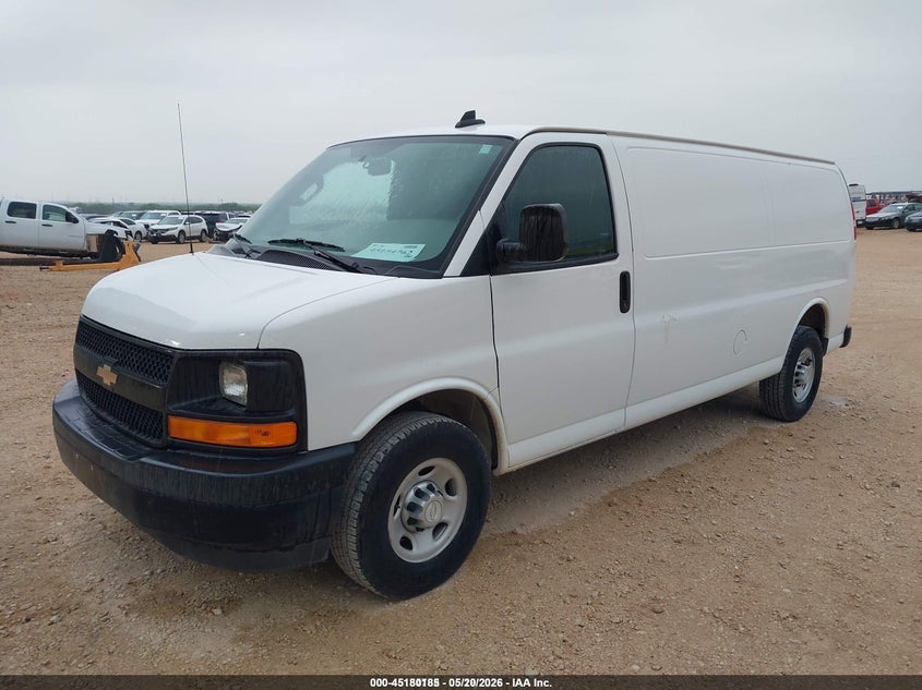 2017 Chevrolet Express 3500 VIN 1GCZGHFG4H1272899 IAAI salvage auction — NORMAL WEAR, Sf97 (Texas), sold $23,150 on 2026-07-07 (photo 2)