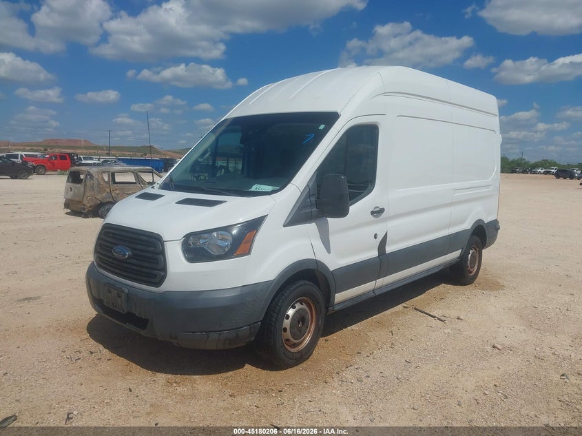 2018 Ford Transit-350 VIN 1FTBW2XM9JKB06500 IAAI salvage auction — NORMAL WEAR, Sf97 (Texas), sold $24,025 on 2026-07-07 (photo 2)