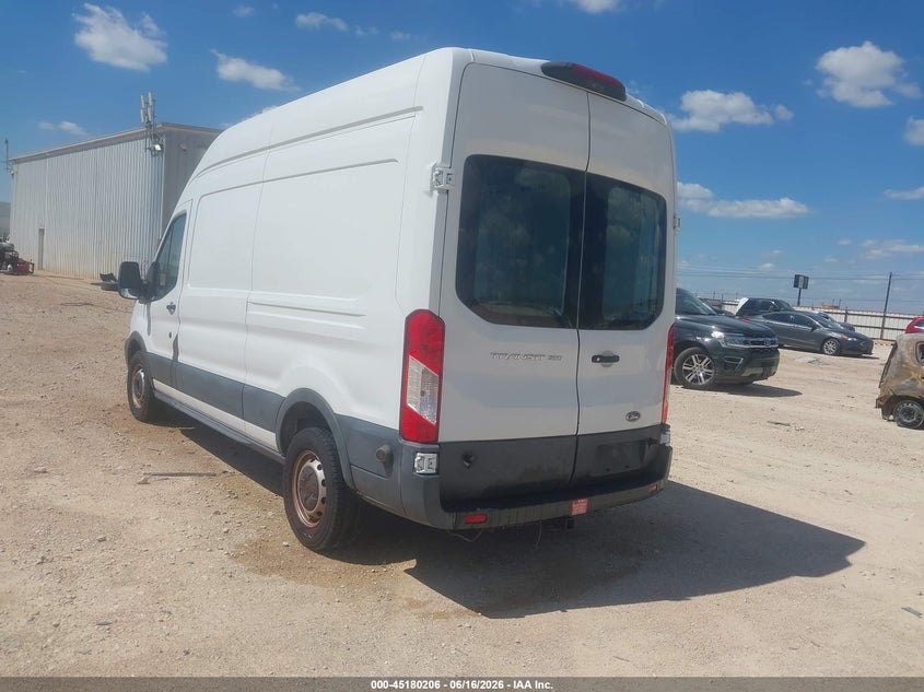 2018 Ford Transit-350 VIN 1FTBW2XM9JKB06500 IAAI salvage auction — NORMAL WEAR, Sf97 (Texas), sold $24,025 on 2026-07-07 (photo 3)
