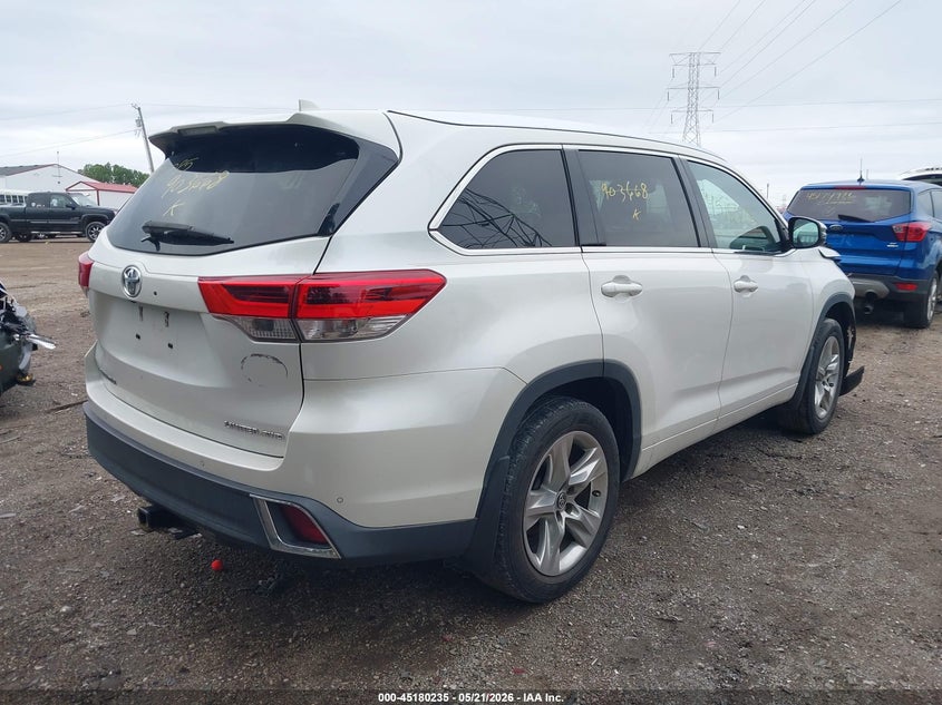 2018 Toyota Highlander VIN 5TDDZRFH3JS903668 IAAI salvage auction — FRONT END, Clear (Indiana), sold $9,900 on 2026-07-15 (photo 4)