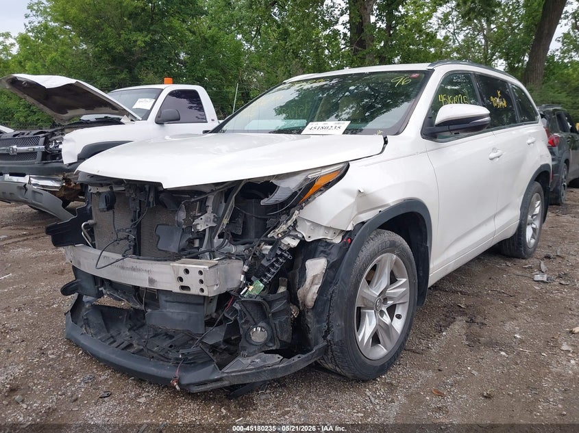 2018 Toyota Highlander VIN 5TDDZRFH3JS903668 IAAI salvage auction — FRONT END, Clear (Indiana), sold $9,900 on 2026-07-15 (photo 6)