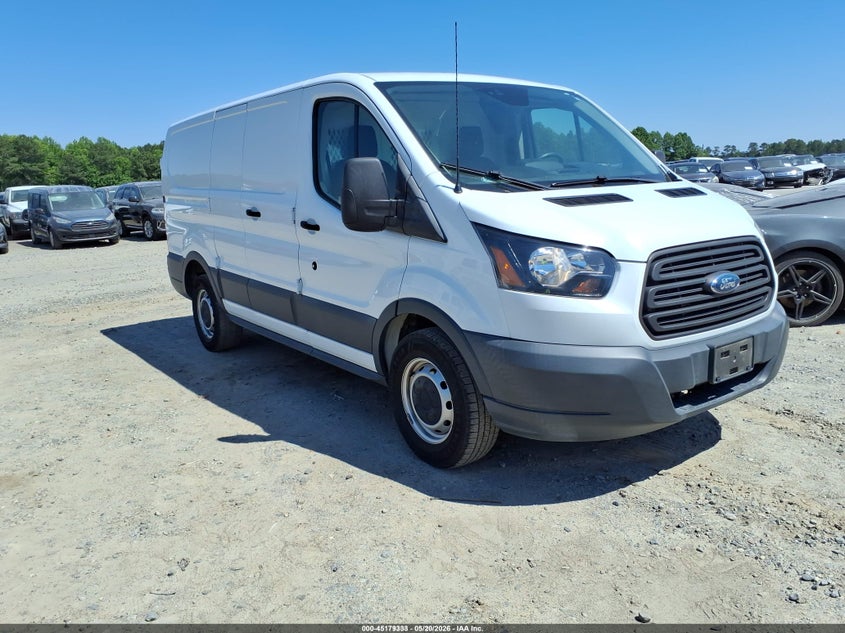 2018 Ford Transit 150 VIN 1FTYE1ZM0JKB42435 IAAI salvage auction — NORMAL WEAR, Sf97 (North Carolina), sold $19,800 on 2026-07-16 (photo 1)