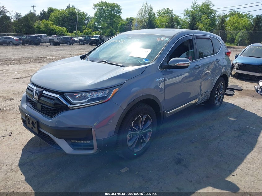 2021 Honda Cr-v VIN 7FART6H53ME008025 IAAI salvage auction — SIDE, Salvage Title, sold $8,100 on 2026-07-28 (photo 2)