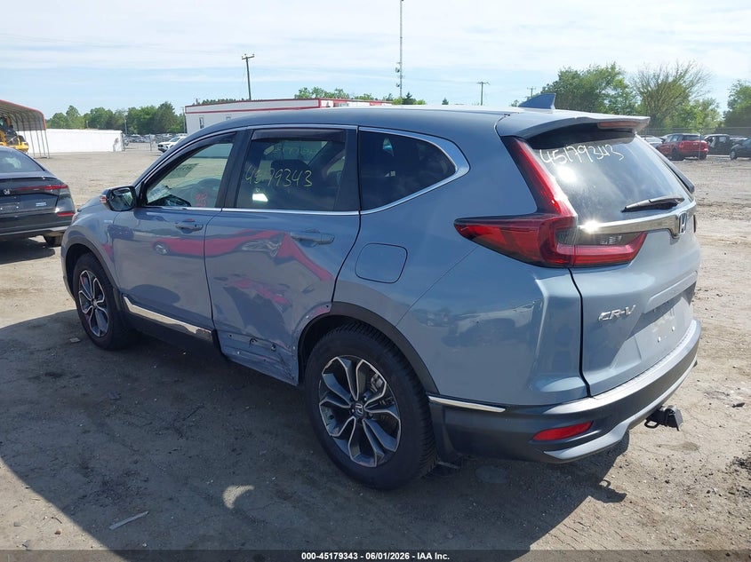 2021 Honda Cr-v VIN 7FART6H53ME008025 IAAI salvage auction — SIDE, Salvage Title, sold $8,100 on 2026-07-28 (photo 3)