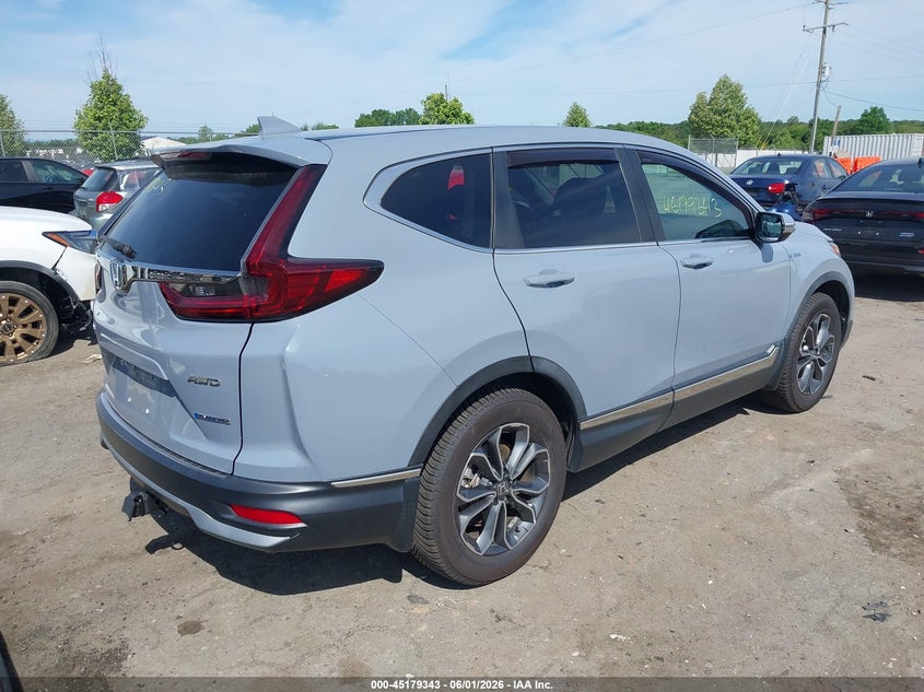 2021 Honda Cr-v VIN 7FART6H53ME008025 IAAI salvage auction — SIDE, Salvage Title, sold $8,100 on 2026-07-28 (photo 4)