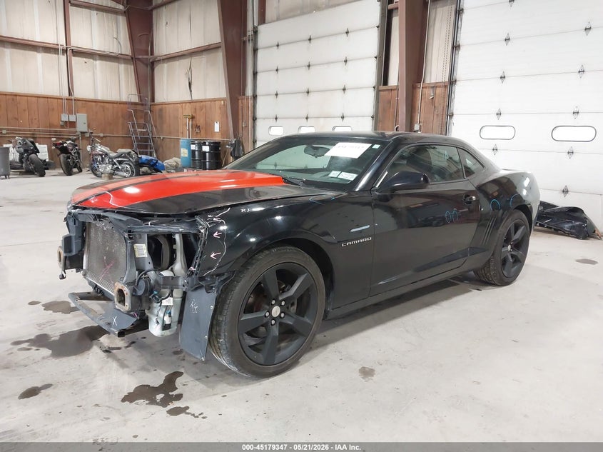 2012 Chevrolet Camaro VIN 2G1FB1E30C9163974 IAAI salvage auction — FRONT END, Mv-907A (New York), sold $1,750 on 2026-07-23 (photo 2)