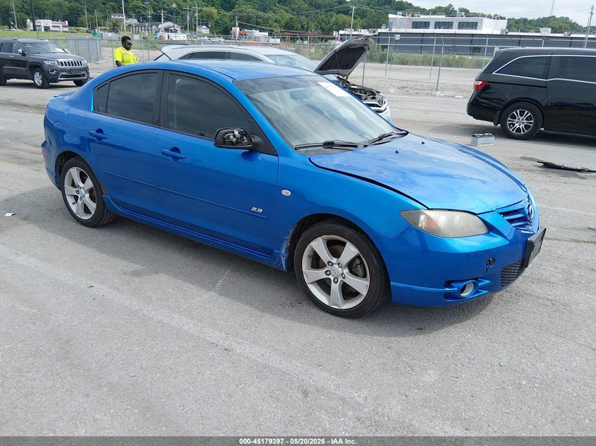 2005 Mazda 3 VIN JM1BK323751283509 IAAI salvage auction — HAIL, Clear (Missouri), sold $275 on 2026-07-28 (photo 1)