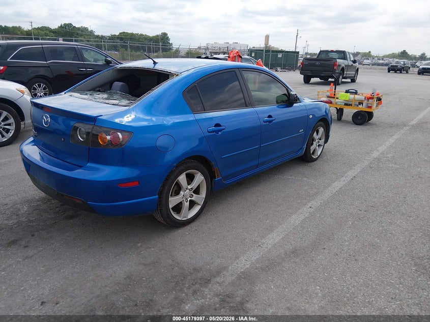 2005 Mazda 3 VIN JM1BK323751283509 IAAI salvage auction — HAIL, Clear (Missouri), sold $275 on 2026-07-28 (photo 4)