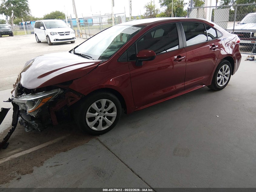 2023 Toyota Corolla VIN 5YFB4MDE7PP005366 IAAI salvage auction — FRONT END, Salvage Title, sold $4,250 on 2026-07-29 (photo 2)