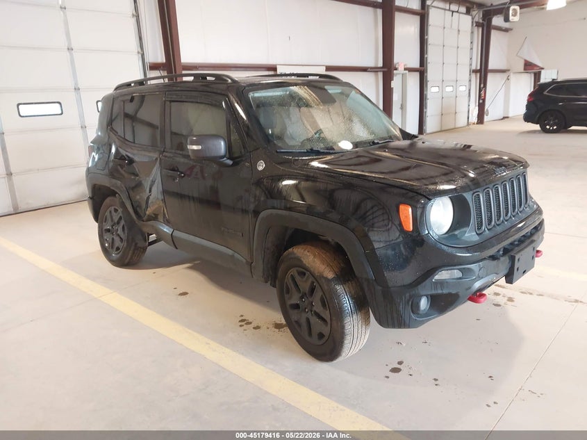 2017 Jeep Renegade VIN ZACCJBCB1HPE83734 IAAI salvage auction — LEFT & RIGHT, Salvage (North Carolina), sold $725 on 2026-07-06 (photo 1)