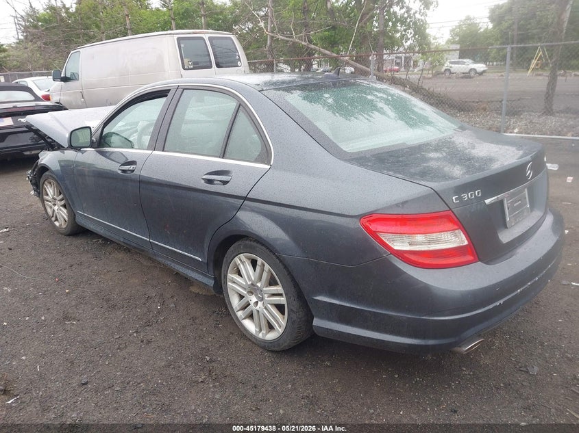2008 Mercedes-benz C class VIN WDDGF81X68F110363 IAAI salvage auction — FRONT END, Salvage (New Jersey), sold $550 on 2026-08-03 (photo 3)