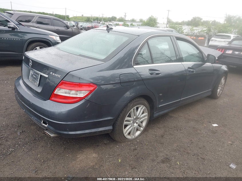 2008 Mercedes-benz C class VIN WDDGF81X68F110363 IAAI salvage auction — FRONT END, Salvage (New Jersey), sold $550 on 2026-08-03 (photo 4)