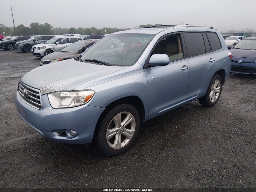 2008 Toyota Highlander VIN JTEES42A082050745 IAAI salvage auction — UNKNOWN, Salvage - 75% Or Less (Maryland), sold $2,400 on 2026-07-08 (photo 2)