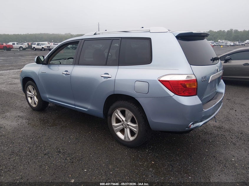 2008 Toyota Highlander VIN JTEES42A082050745 IAAI salvage auction — UNKNOWN, Salvage - 75% Or Less (Maryland), sold $2,400 on 2026-07-08 (photo 3)