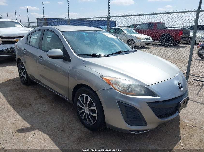 2010 Mazda 3 VIN JM1BL1SG1A1273749 IAAI salvage auction — REAR END, Original (Texas), sold $125 on 2026-07-28 (photo 1)