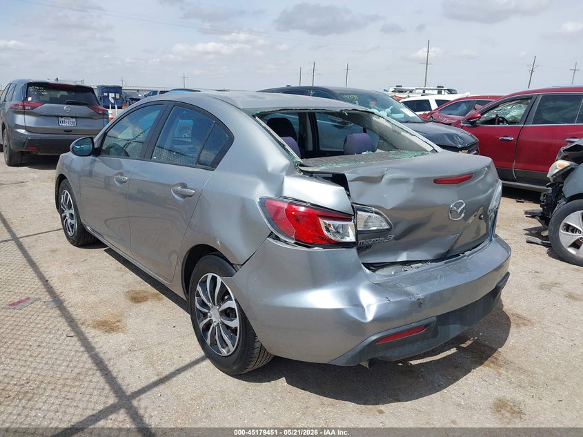 2010 Mazda 3 VIN JM1BL1SG1A1273749 IAAI salvage auction — REAR END, Original (Texas), sold $125 on 2026-07-28 (photo 3)
