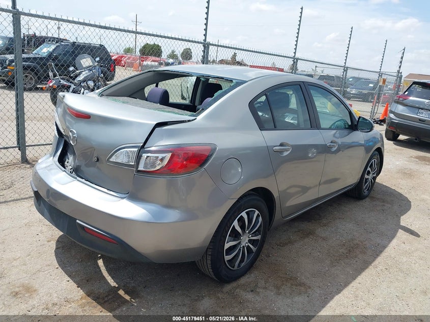 2010 Mazda 3 VIN JM1BL1SG1A1273749 IAAI salvage auction — REAR END, Original (Texas), sold $125 on 2026-07-28 (photo 4)