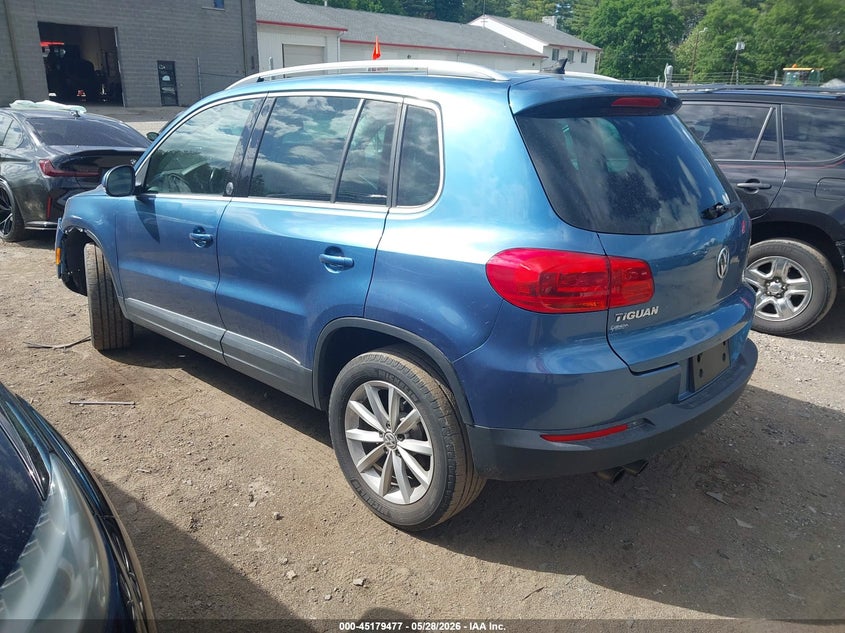 2017 Volkswagen Tiguan VIN WVGSV7AX2HK002486 IAAI salvage auction — FRONT END, Salvage Title, sold $1,750 on 2026-07-24 (photo 3)