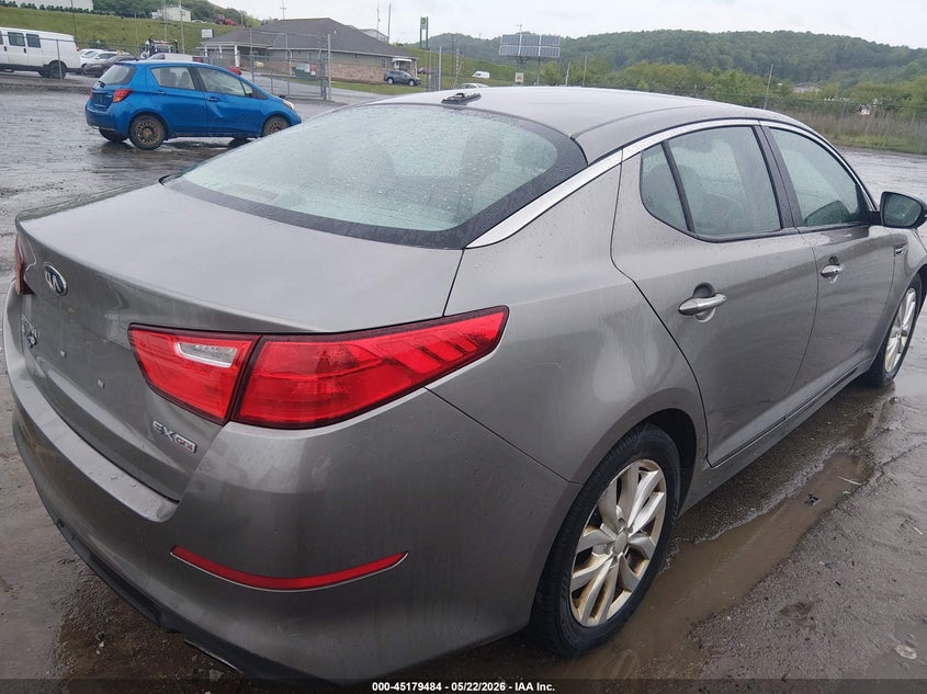 2014 Kia Optima VIN 5XXGN4A72EG344194 IAAI salvage auction — FRONT END, Salvage (West Virginia), sold $700 on 2026-07-09 (photo 4)