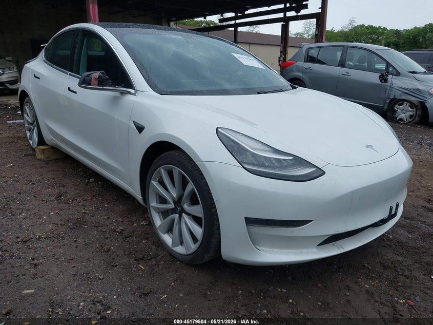 2020 Tesla Model 3 VIN 5YJ3E1EB8LF667550 IAAI salvage auction — REAR END, Mv-907A (New York), sold $7,200 on 2026-07-23 (photo 1)