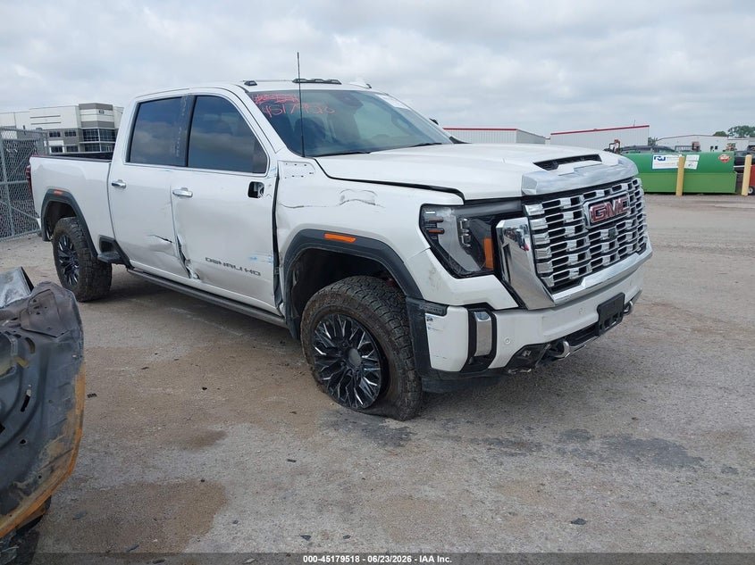 2025 Gmc VIN 1GT4URE78SF246570 IAAI salvage auction — UNKNOWN, Salvage (Texas), sold $25,250 on 2026-07-21 (photo 1)