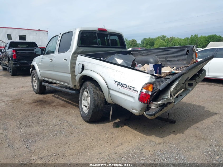 2002 Toyota Tacoma VIN 5TEGN92N22Z884961 IAAI salvage auction — REAR END, Salvage - Greater Than 75% (Maryland), sold $700 on 2026-07-15 (photo 3)