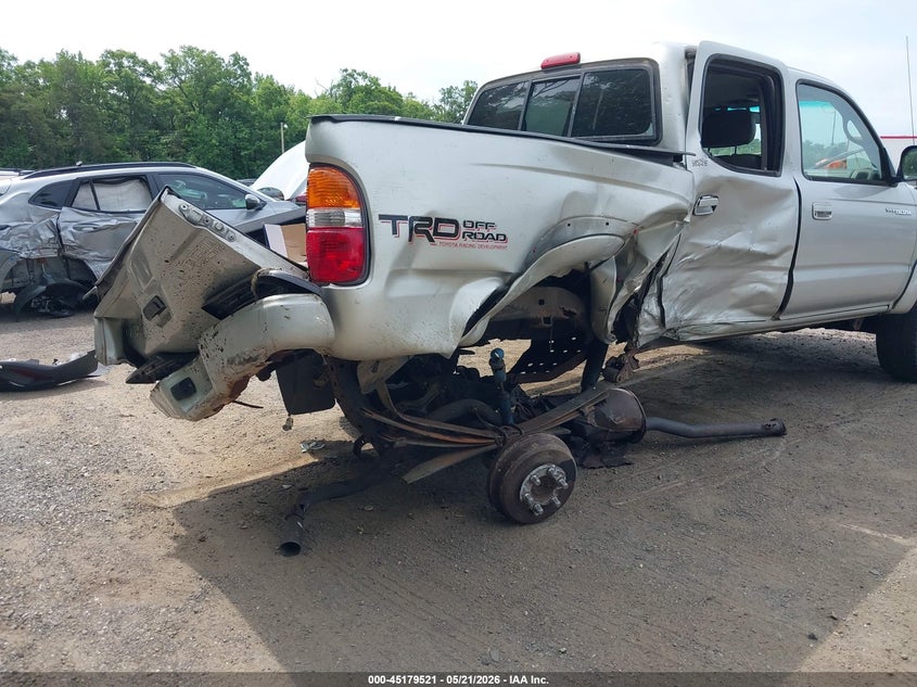 2002 Toyota Tacoma VIN 5TEGN92N22Z884961 IAAI salvage auction — REAR END, Salvage - Greater Than 75% (Maryland), sold $700 on 2026-07-15 (photo 6)