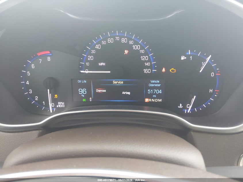 2014 Cadillac Srx VIN 3GYFNFE32ES546553 IAAI salvage auction — FRONT END, Salvage (West Virginia), sold $3,050 on 2026-07-18 (photo 7)