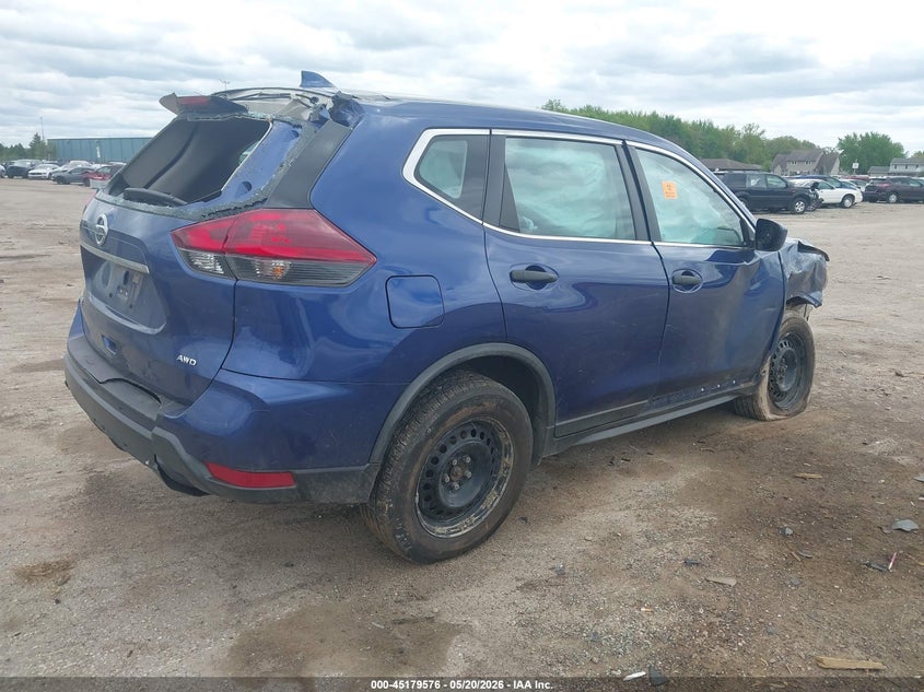 2019 Nissan Rogue VIN KNMAT2MV1KP528251 IAAI salvage auction — BIO HAZARD, Junk Bill Of Sale Mv2459 (Wisconsin), sold $400 on 2026-07-09 (photo 4)