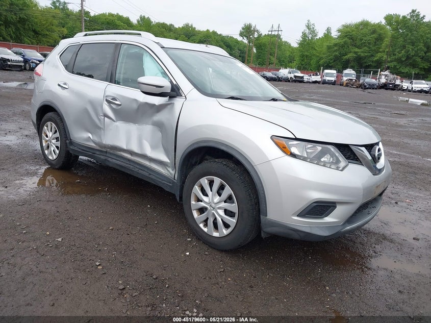 2016 Nissan Rogue VIN KNMAT2MV7GP714500 IAAI salvage auction — RIGHT SIDE, Salvage (Idaho), sold $225 on 2026-07-15 (photo 1)