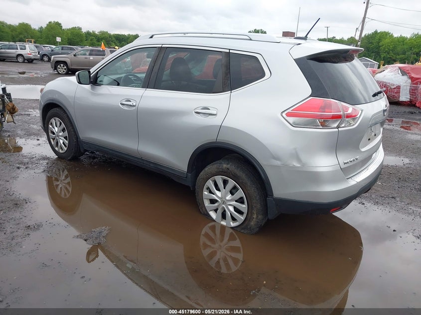 2016 Nissan Rogue VIN KNMAT2MV7GP714500 IAAI salvage auction — RIGHT SIDE, Salvage (Idaho), sold $225 on 2026-07-15 (photo 3)