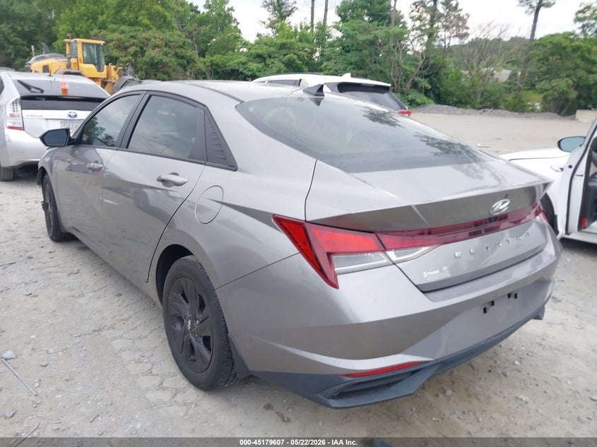 2022 Hyundai Elantra VIN KMHLM4AG9NU239224 IAAI salvage auction — FRONT END, Salvage (Georgia), sold $3,150 on 2026-07-14 (photo 3)