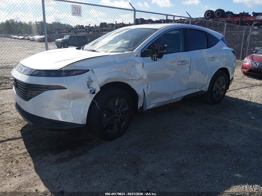 2025 Nissan Murano VIN 5N1AZ3CS2SC104303 IAAI salvage auction — LEFT FRONT, Salvage (Georgia), sold $11,000 on 2026-07-10 (photo 2)