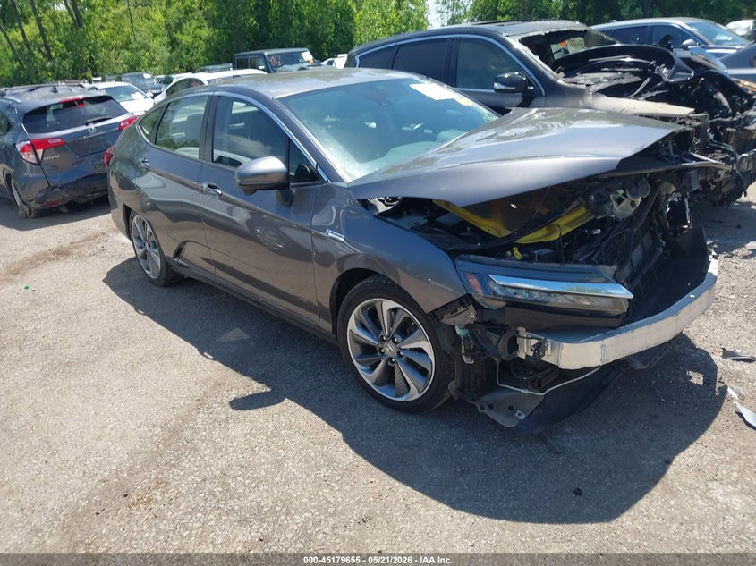 2018 Honda Clarity VIN JHMZC5F39JC009646 IAAI salvage auction — FRONT END, Salvage (Ohio), sold $25 on 2026-07-31 (photo 1)