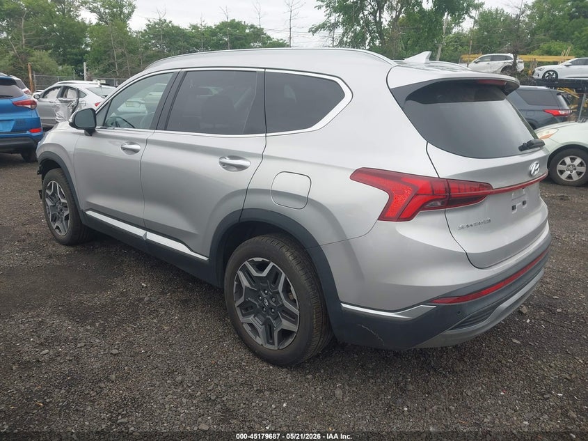 2021 Hyundai Santa fe VIN KM8S3DA1XMU010883 IAAI salvage auction — FRONT END, Salvage (New Jersey), sold $7,400 on 2026-07-29 (photo 3)