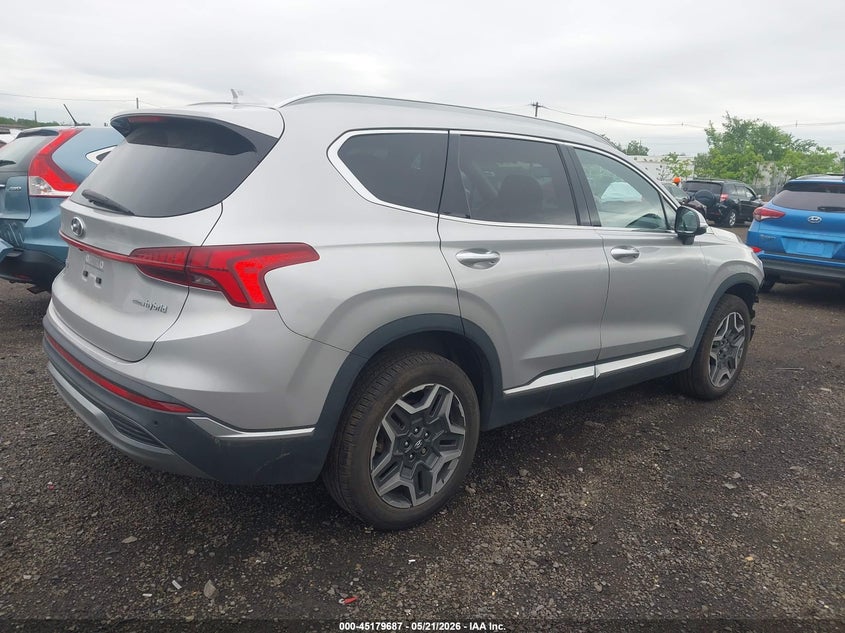 2021 Hyundai Santa fe VIN KM8S3DA1XMU010883 IAAI salvage auction — FRONT END, Salvage (New Jersey), sold $7,400 on 2026-07-29 (photo 4)