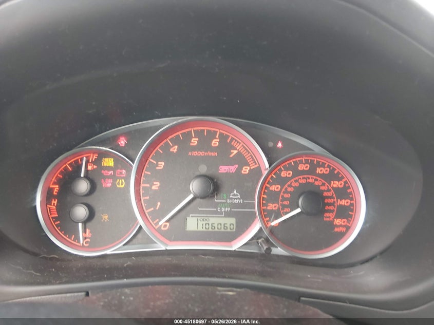 2009 Subaru Impreza VIN JF1GR89679L823228 IAAI salvage auction — HAIL, Salvage (Ohio), sold $3,650 on 2026-07-23 (photo 7)