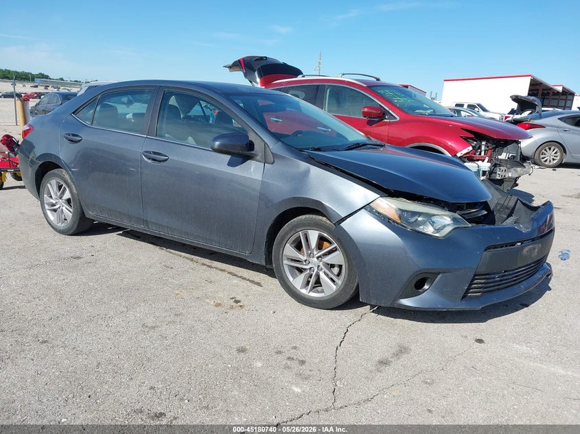 2014 Toyota Corolla VIN 5YFBPRHE3EP076026 IAAI salvage auction — FRONT END, Salvage (Missouri), sold $2,000 on 2026-07-23 (photo 1)