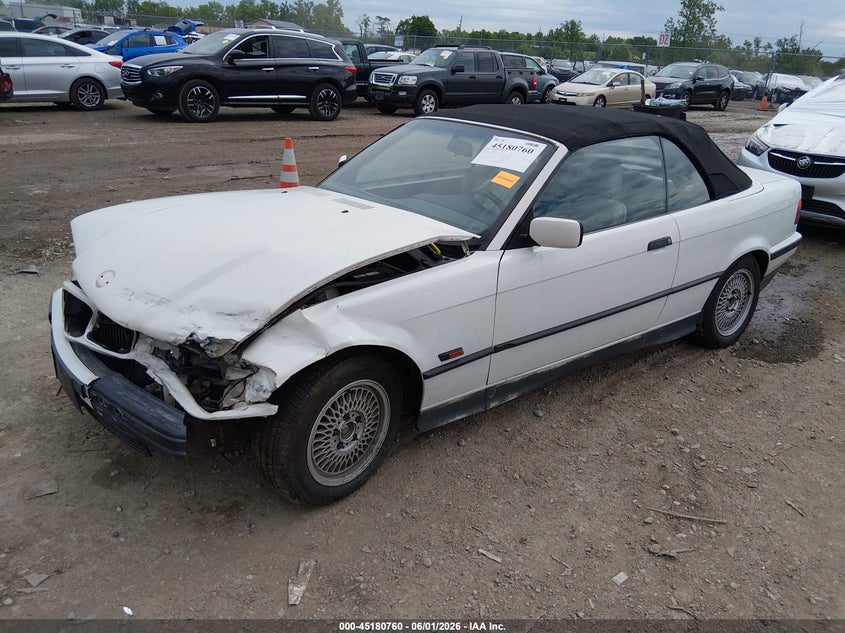 1995 BMW 3er VIN WBABJ6329SJD41626 IAAI salvage auction — FRONT END, Salvage (Ohio), sold $775 on 2026-07-09 (photo 2)