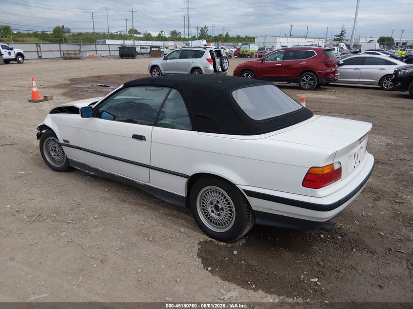 1995 BMW 3er VIN WBABJ6329SJD41626 IAAI salvage auction — FRONT END, Salvage (Ohio), sold $775 on 2026-07-09 (photo 3)