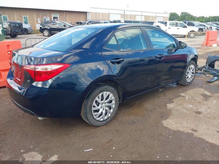 2019 Toyota Corolla VIN 5YFBURHE2KP872898 IAAI salvage auction — FRONT END, Salvage Title, sold $4,550 on 2026-08-01 (photo 4)