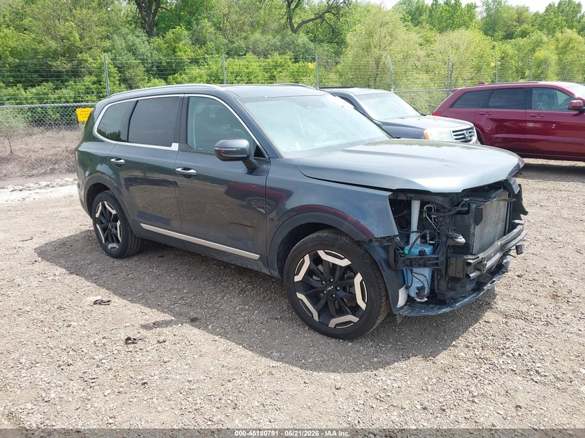 2024 Kia Telluride VIN 5XYP6DGC1RG446086 IAAI salvage auction — FRONT END, Salvage (Illinois), sold $6,550 on 2026-07-22 (photo 1)